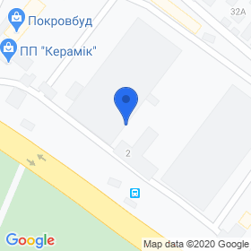 Покровстрой на мапі Покровстрой на мапі