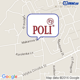 Poli на мапі Poli на мапі