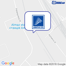 Amyran XXI on the map Amyran XXI on the map