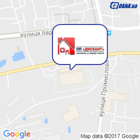 Дискант на мапі Дискант на мапі