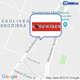 PRADA on the map PRADA on the map