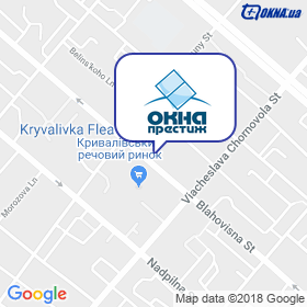 Prestyzh - Okna on the map Prestyzh - Okna on the map