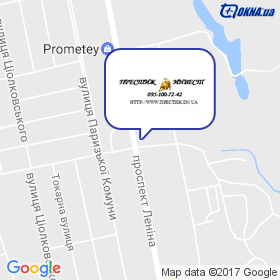 Престиж Інвест на мапі Престиж Інвест на мапі