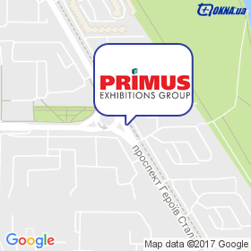 ПРИМУС Україна на мапі ПРИМУС Україна на мапі