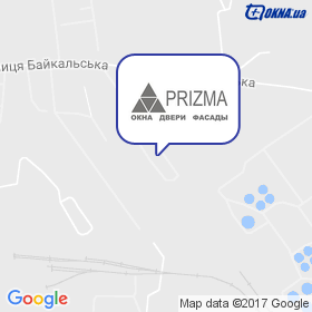 ПРИЗМА-ТС на мапі ПРИЗМА-ТС на мапі