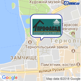 Профасад на мапі Профасад на мапі