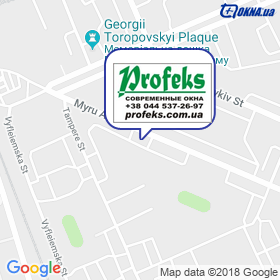 PROFEKS on the map PROFEKS on the map