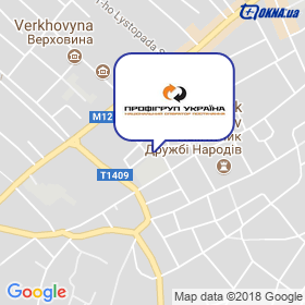 Profihrup Ukrayina on the map