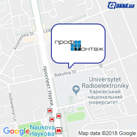 Profmontazh on the map Profmontazh on the map