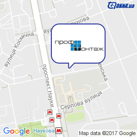 Профмонтаж на карте