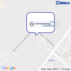 Промбуд-пласт на карте Промбуд-пласт на карте