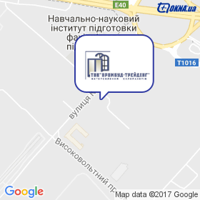 Промбуд-Трейдинг на мапі Промбуд-Трейдинг на мапі