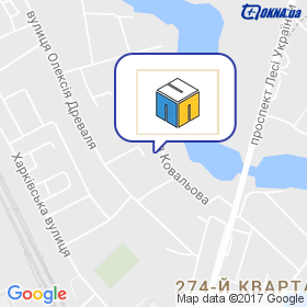 Промпластполімер-2 на мапі Промпластполімер-2 на мапі