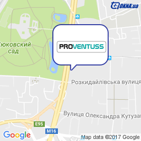 Провентусс УКРАЇНА на мапі Провентусс УКРАЇНА на мапі