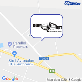 KomFort, Optovo-roznychnaya kompanyya on the map KomFort, Optovo-roznychnaya kompanyya on the map