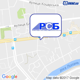 РСБ на мапі РСБ на мапі