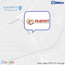 RADONIT-A on the map RADONIT-A on the map