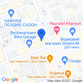 Rembyttekhnyka-Kherson on the map Rembyttekhnyka-Kherson on the map