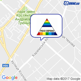 Реал Сервіс на мапі