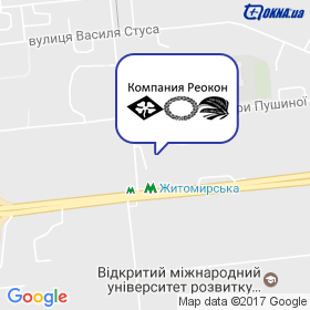 Реокон на мапі Реокон на мапі