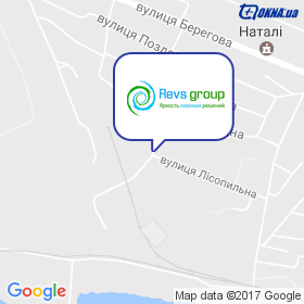 REVS Group на мапі REVS Group на мапі