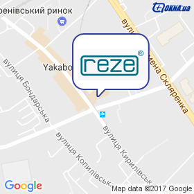 REZE Systems на мапі REZE Systems на мапі