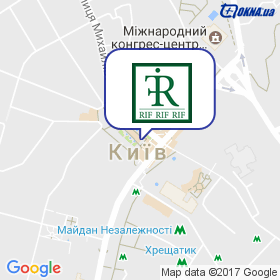 РИФ на мапі РИФ на мапі