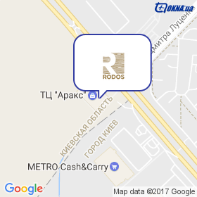 Родос на карте