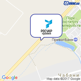 РосУкрПроект на мапі РосУкрПроект на мапі