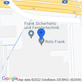 Roto Frank Holding AG на карте Roto Frank Holding AG на карте