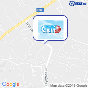 Suchasnyy svit on the map