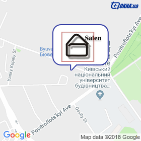 Salen on the map Salen on the map