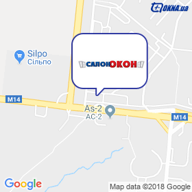 Salon Okon on the map Salon Okon on the map