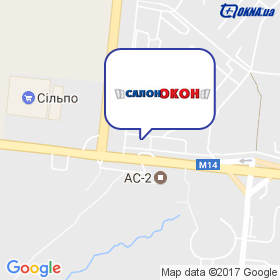 Салон Вікон на мапі Салон Вікон на мапі