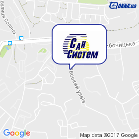 Сан Систем на мапі Сан Систем на мапі