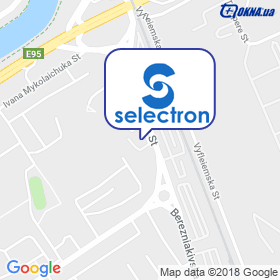 Selektron-Ukraine on the map Selektron-Ukraine on the map