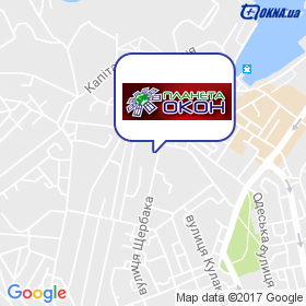 Планета Вікон на мапі