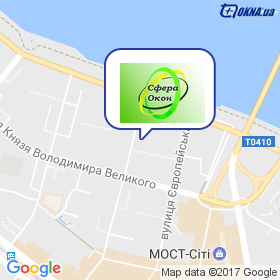 Сфера Вікон на мапі Сфера Вікон на мапі