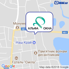 ALFA OKNA на мапі ALFA OKNA на мапі