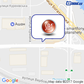 Siba-Ukraine на мапі