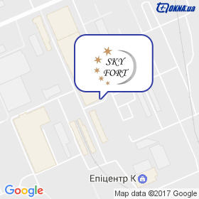 СКАЙ ФОРТ на мапі СКАЙ ФОРТ на мапі
