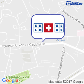 СКЛОplusGLAS на мапі СКЛОplusGLAS на мапі
