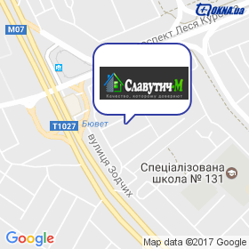 Славутич-М на карте Славутич-М на карте