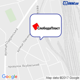 СлободаПласт на мапі СлободаПласт на мапі
