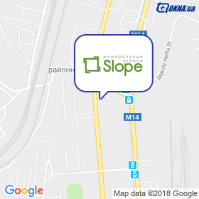 Slope on the map Slope on the map