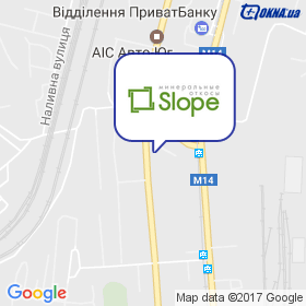 Slope на карте Slope на карте