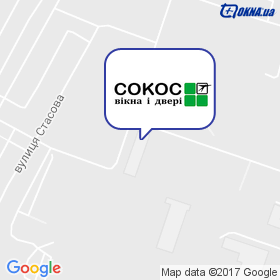 СОКОС, Завод на мапі СОКОС, Завод на мапі