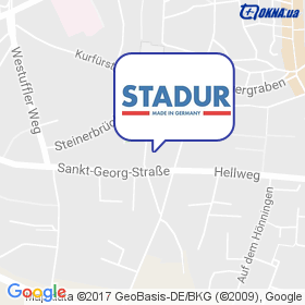 STADUR на мапі