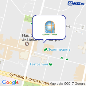 Стандарт Вікна на мапі Стандарт Вікна на мапі