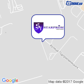 СТАРПРОМ ИНОВЕЙШЕН на карте СТАРПРОМ ИНОВЕЙШЕН на карте